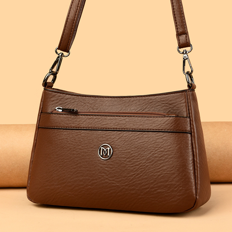 Ženska PU crossbody torba, gradski minimalistički stil, mala kvadratna torba, podstava od najlona, svakodnevna upotreba