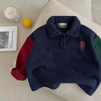 Dječji polo majica - korejski stil, zima, unisex, uzrast 3-8 godina