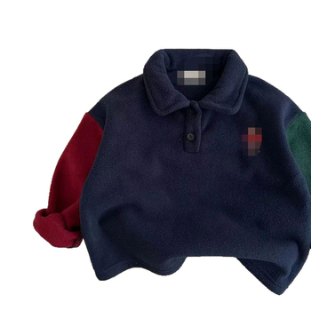Dječji polo majica - korejski stil, zima, unisex, uzrast 3-8 godina
