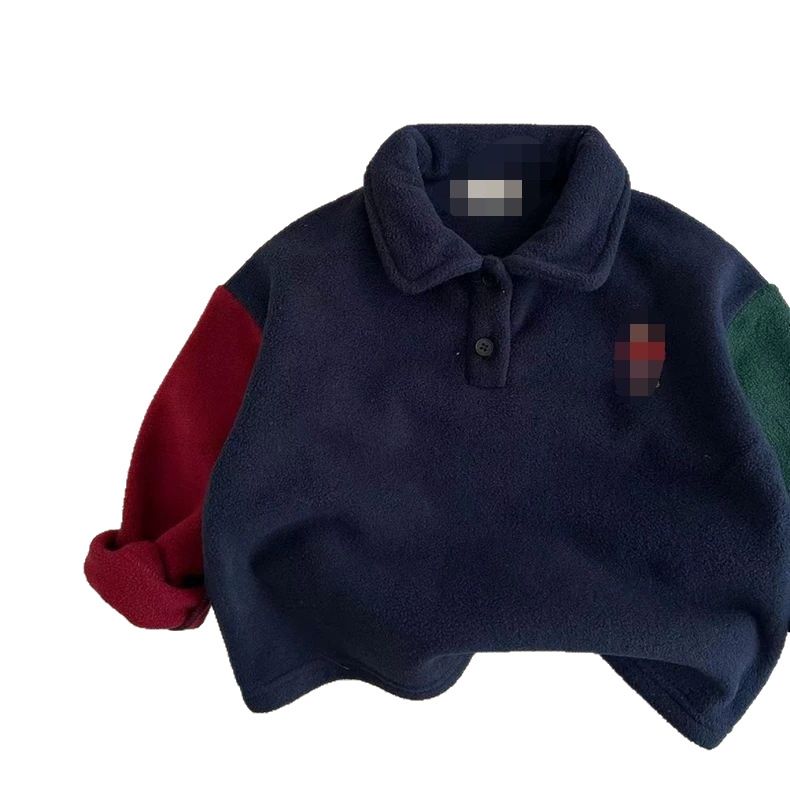 Dječji polo majica - korejski stil, zima, unisex, uzrast 3-8 godina