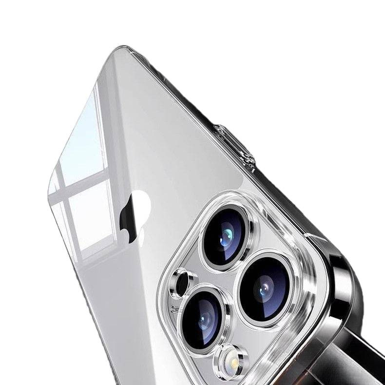 Carcasă pentru iPhone – Minimalistă, acrilic vopsit, oglindă, rezistentă la șocuri, anti-zgârieturi