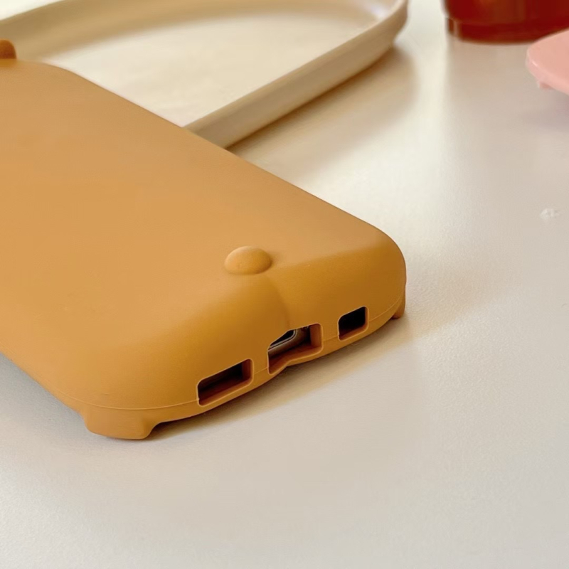 Silicone kućište za iPhone 14 Pro Max s 3D dizajnom cartoon medvjedića, otpornost na pad, podrška prilagodbi