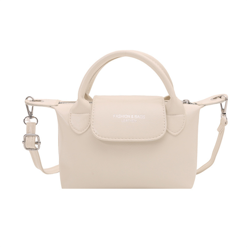 Crossbody Dumpling torbica - PU materijal, zatvaranje zipom, uspravni kvadratni oblik, jedna naramenica, unutarnja džep sa zipom (Autumn 2025)