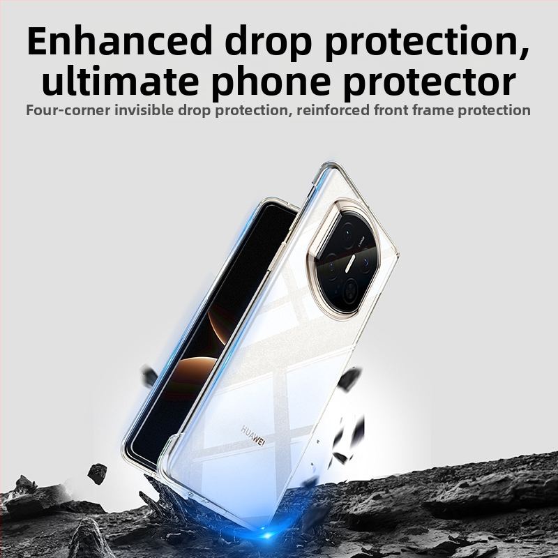 Pevný kryt Huawei MateX7 – predný a zadný kryt, proti pádu, vstrekované spracovanie, pre skladací telefón