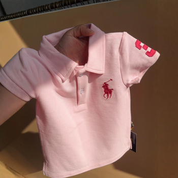 Polo majica od 100% pamuka s vezom, unisex, za dob 1–3 godina