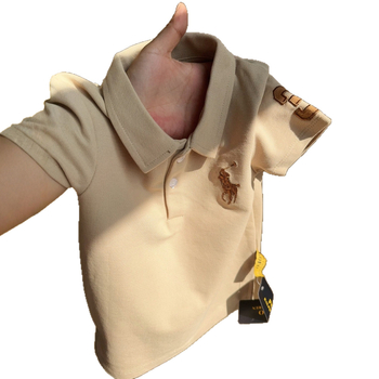 Polo majica od 100% pamuka s vezom, unisex, za dob 1–3 godina