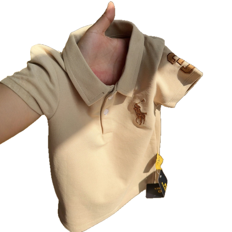 Polo majica od 100% pamuka s vezom, unisex, za dob 1–3 godina