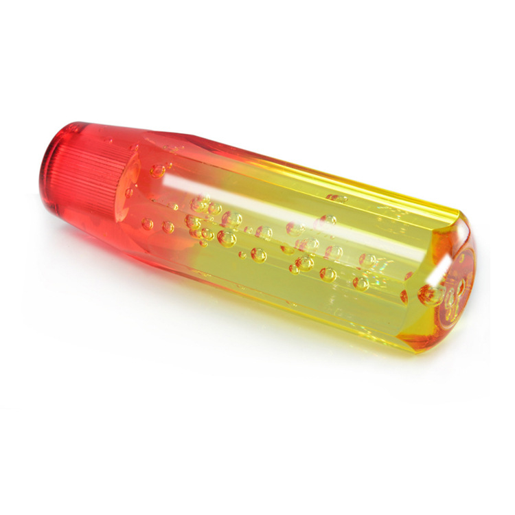 Ruiteng Akrilno Kristalna Glava Za Mjenjač, Osmerokutna Plošna Glava, Dugačka 15 cm, Model 35, Kompatibilna s Ručnim Mjenjačem