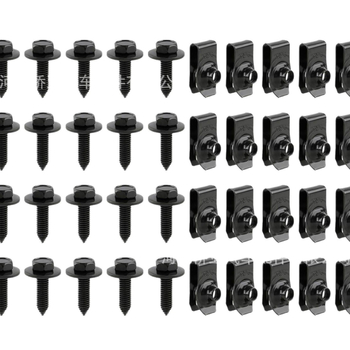 Auto klips sa M6 vijkom i M6U maticom - model M6 - univerzalna kompatibilnost - Overseas branda - obrada i prilagodbe dostupne