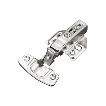 Γυαλισμένος μεντεσές από ανοξείδωτο χάλυβα για πόρτες ντουλάπας με αμορτισέρ, 304