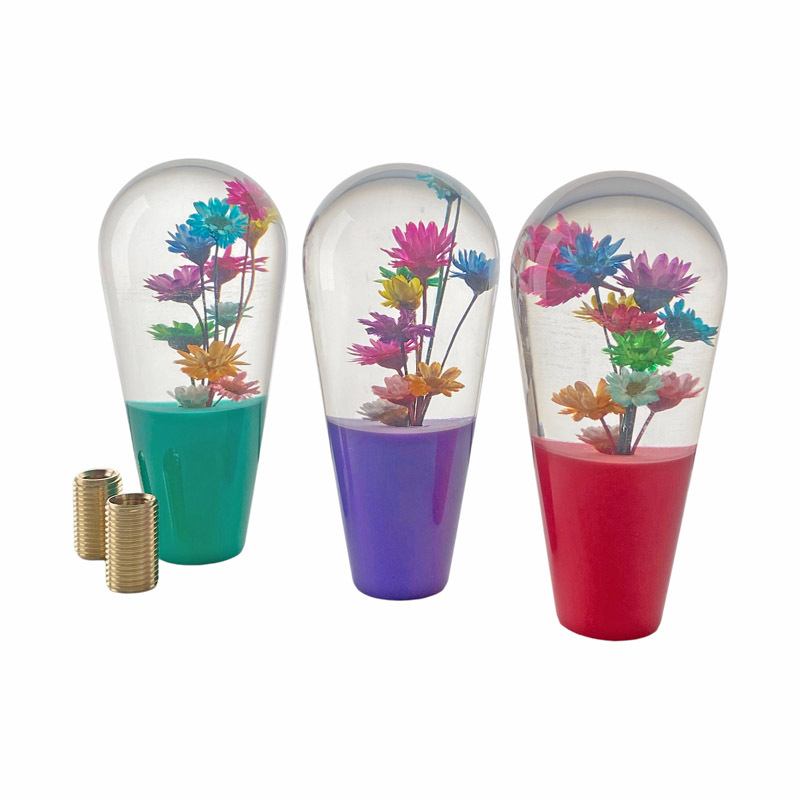 Ručka mjenjača – kuglastog oblika od smole s kristalnim motivom krizanteme, Youchuang