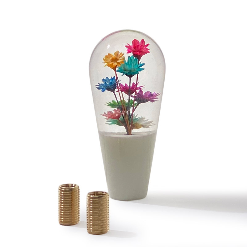 Ručka mjenjača – kuglastog oblika od smole s kristalnim motivom krizanteme, Youchuang