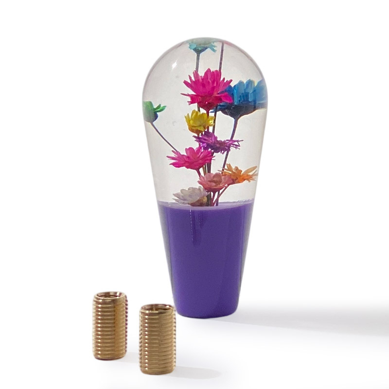 Ručka mjenjača – kuglastog oblika od smole s kristalnim motivom krizanteme, Youchuang