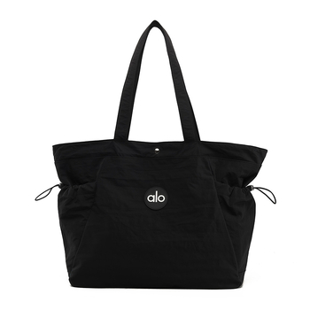 Τσάντα Tote από καμβά για γυναίκες, κάθετη τετράγωνη μορφή, φερμουάρ, επένδυση από νάιλον, εσωτερικές θήκες, τρισδιάστατος εξωτερικός σχεδιασμός, μία ιμάντα ώμου