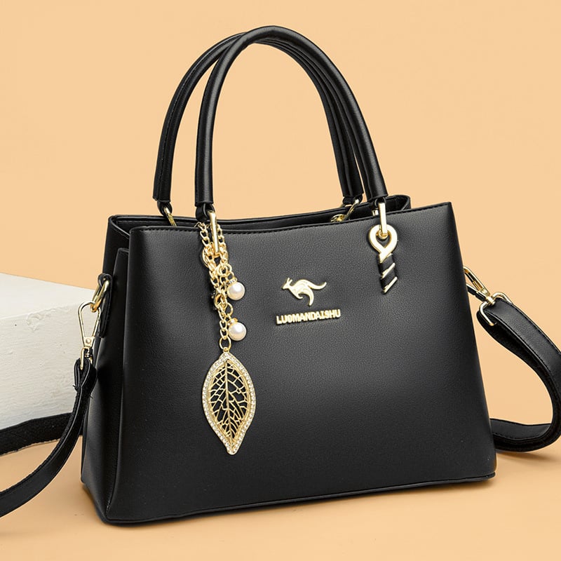 Γυναικεία PU messenger τσάντα, αστικός μινιμαλισμός, οριζόντια τετράγωνη μορφή, κλείσιμο με φερμουάρ, εσωτερικές θήκες: θήκη με φερμουάρ, θήκη για κινητό