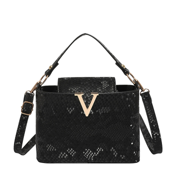 Ženska crossbody torba - ulični stil PU materijal - horizontalni kvadratni oblik - magnetsko zatvaranje - unutarnja džep