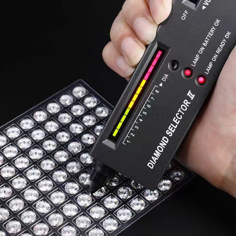 Moissanite λίθος – στρογγυλός, Imperial Κόψη, VVS Διαύγεια, τεχνητή προέλευση