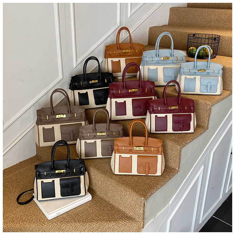 Crossbody torbica s urbanim minimalističkim stilom, PU materijal, horizontalni kvadratni oblik, otvor s poklopcem, džep za mobitel