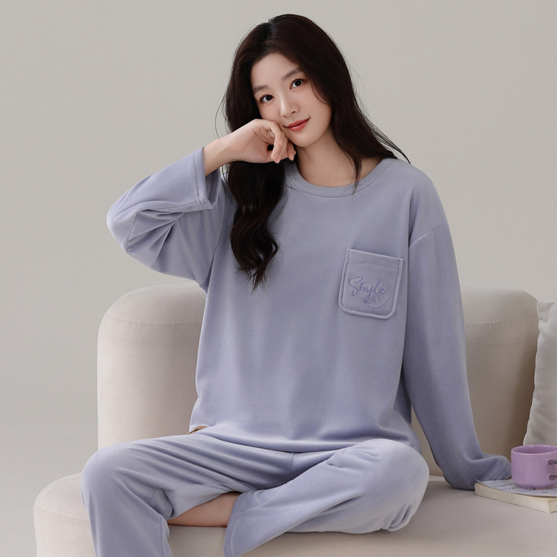 Pidžama set Island Velvet s kapuljom, ekstra debeli 301-350 g/m2, okrugli ovratnik