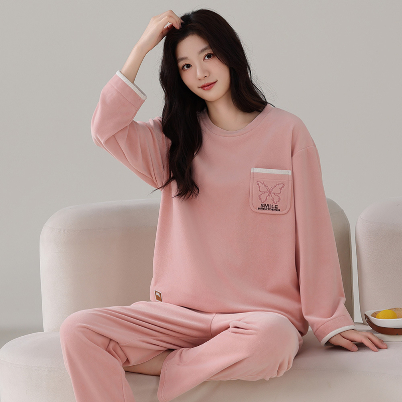 Pidžama set Island Velvet s kapuljom, ekstra debeli 301-350 g/m2, okrugli ovratnik
