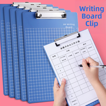 Vastag A4-es dokumentum mappa klipekkel – asztali írásra és kottaíráshoz ideális (modell C1085, PP anyag, üzleti ajándéknak)