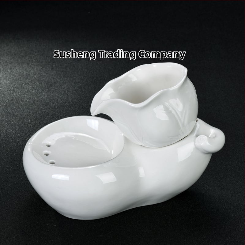 Κεραμικός αυτόματος φοντάν ποτίσματος για γάτες με κυκλοφορούν νερό, USB τροφοδοσία, μη αποσπώμενο