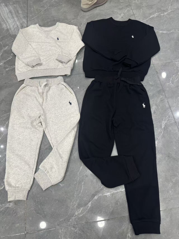 Σετ δύο τεμαχίων με μακριά μανίκια, unisex, πουλόβερ, μοτίβο πουά, πολυεστερικό ύφασμα, φθινόπωρο 2025