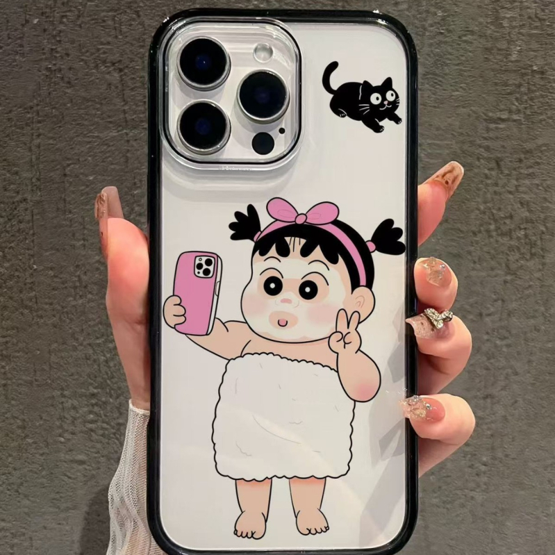 Slatka karikatura zaštitna futrola otporna na padove za iPhone 15/14/13