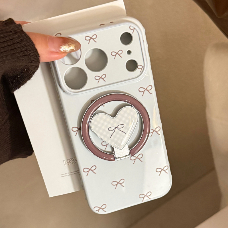 Θήκη τηλεφώνου από TPU με μαγνητική βάση – μαλακό περίβλημα, Bubble Heart Magnetic σχέδιο, συμβατή με iPhone 14 Pro Max, προστασία από πτώσεις, μάρκα Tower Below