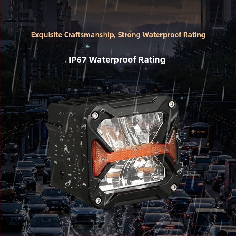 LED off-road svetlo pre vozidlo, 40W, 12-80V, 8000 lm, 4000-6500K, životnosť 50000 h