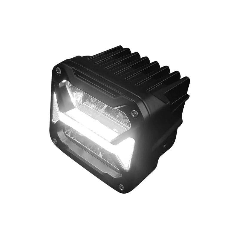 LED off-road jármű spotlámpa, 40W, 12-80V, 8000 lm, 4000-6500K, élettartam 50000 h