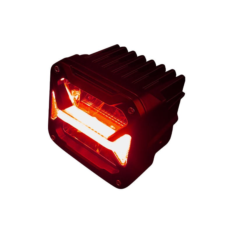 LED off-road jármű spotlámpa, 40W, 12-80V, 8000 lm, 4000-6500K, élettartam 50000 h