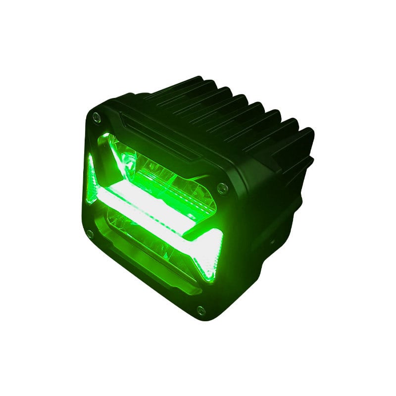 LED off-road jármű spotlámpa, 40W, 12-80V, 8000 lm, 4000-6500K, élettartam 50000 h
