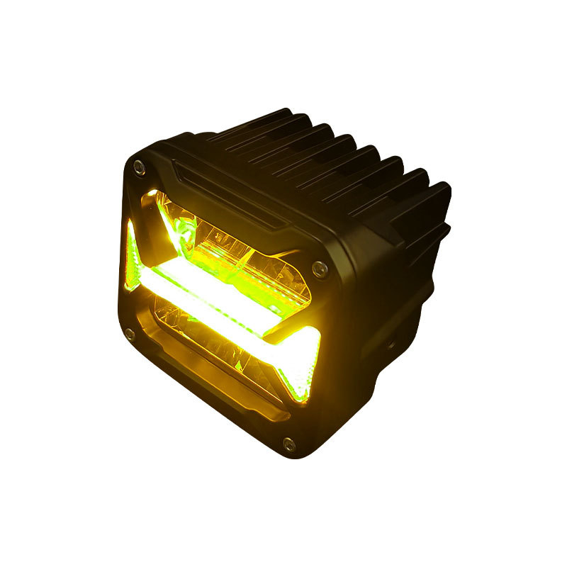 LED off-road jármű spotlámpa, 40W, 12-80V, 8000 lm, 4000-6500K, élettartam 50000 h
