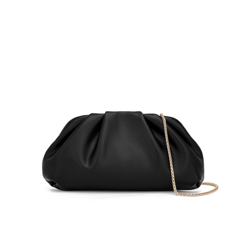PU lančana crossbody torba, horizontalni kvadratni oblik, magnetsko zatvaranje, jedan kaiš, unutarnji džepovi: zip, telefon, dokumenti, gradski stil