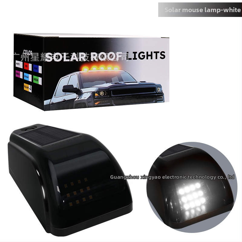 Ηλιακό φως σηματοδότη οροφής καμπίνας – 12 LED, 5W, 12V, 500 lm, ABS