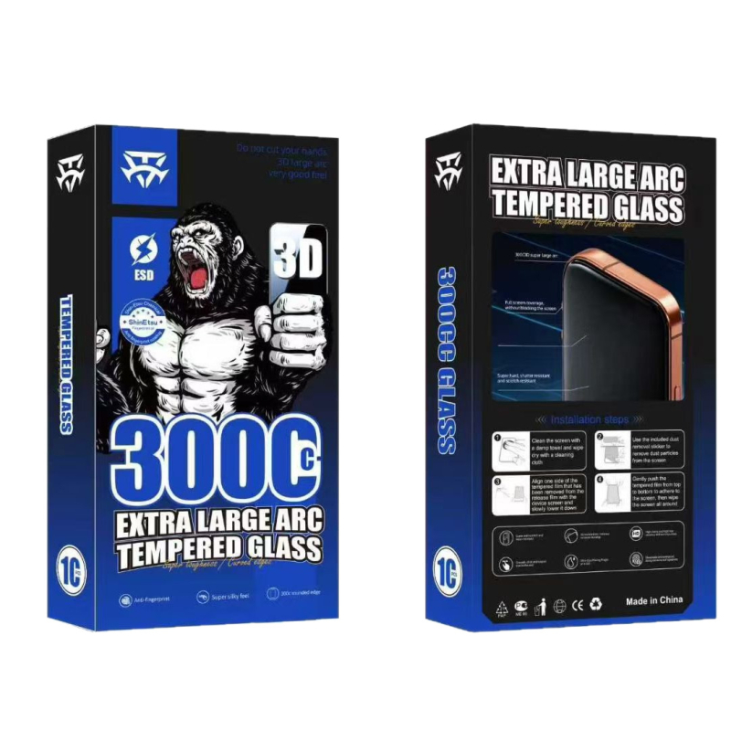 Защита за преден екран от закалено стъкло за iPhone 14 Pro Max – пълно покритие, устойчивост на прах, анти отпечатъци, устойчивост на падане