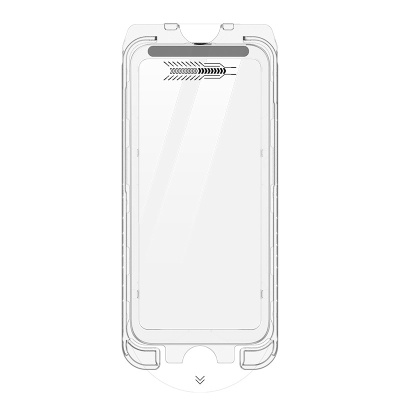 Staklena zaštita zaslona za iPhone 16, HD prozirna prednja zaštita, otporna na prašinu, otiske prstiju, otpornost na padove