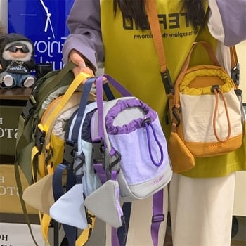 Lagana vanjska crossbody torba, vodootporna, s zatvaračem, džep za telefon i džep za bocu, unisex za planinarenje