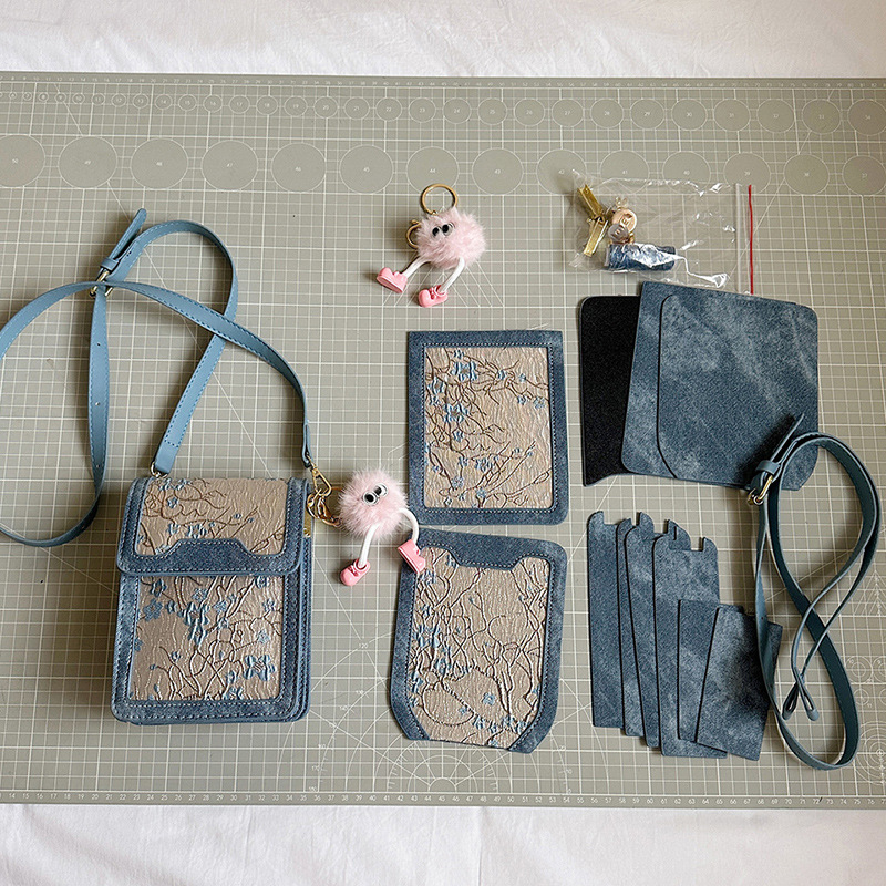 PU crossbody mala kvadratna torbica - ulični stil, vertikalni kvadratni oblik, zatvaranje poklopcem, ID džep, jedna naramenica