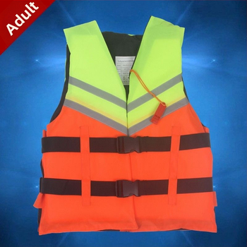 Ανδρικό επαγγελματικό φορητό γιλέκο σωτηρίας για ψάρεμα και κατάδυση, με παχύτερο Oxford ύφασμα και υψηλή πλευστότητα για βάρκες