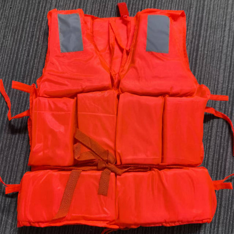 Ανδρικό επαγγελματικό φορητό γιλέκο σωτηρίας για ψάρεμα και κατάδυση, με παχύτερο Oxford ύφασμα και υψηλή πλευστότητα για βάρκες