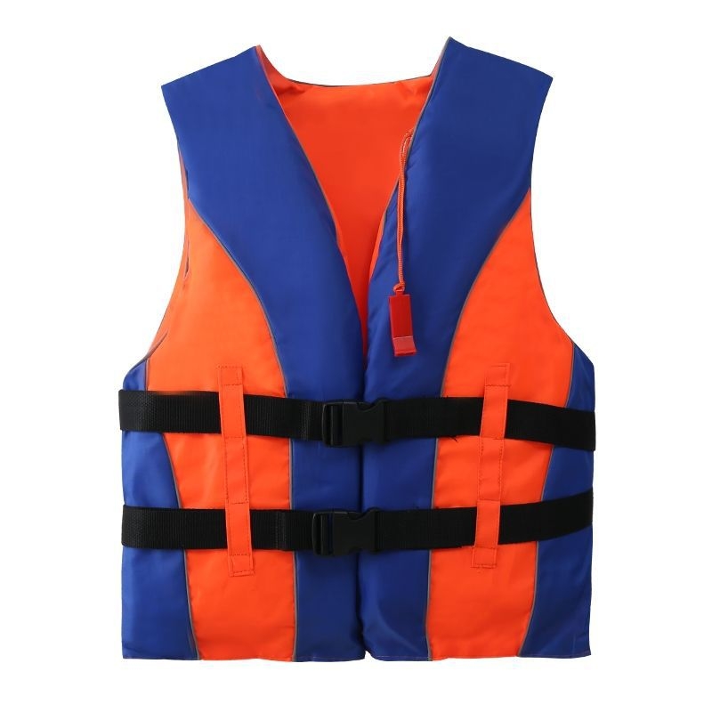 Ανδρικό επαγγελματικό φορητό γιλέκο σωτηρίας για ψάρεμα και κατάδυση, με παχύτερο Oxford ύφασμα και υψηλή πλευστότητα για βάρκες