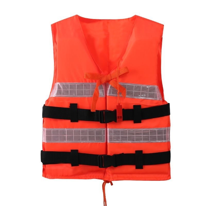 Ανδρικό επαγγελματικό φορητό γιλέκο σωτηρίας για ψάρεμα και κατάδυση, με παχύτερο Oxford ύφασμα και υψηλή πλευστότητα για βάρκες