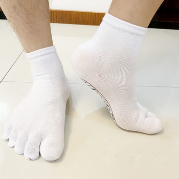 Pamut ötujjas zokni | Uniszex, 90–95% pamut, izzadság elnyelés, lábápolás, egyszálas kötés