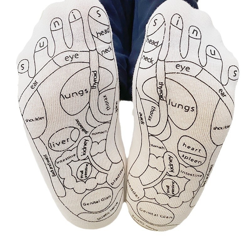 Pamut ötujjas zokni | Uniszex, 90–95% pamut, izzadság elnyelés, lábápolás, egyszálas kötés