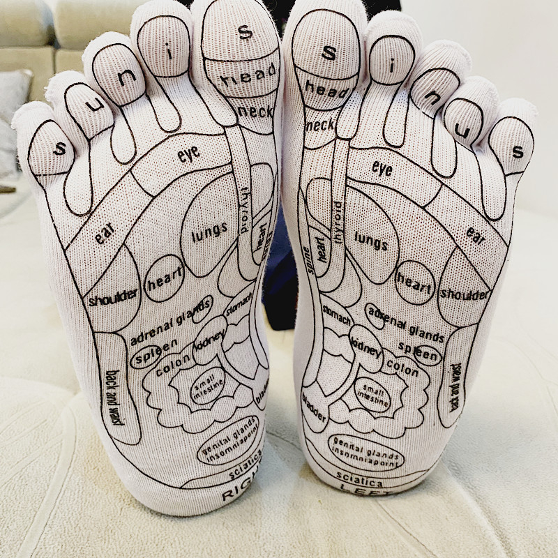 Pamut ötujjas zokni | Uniszex, 90–95% pamut, izzadság elnyelés, lábápolás, egyszálas kötés