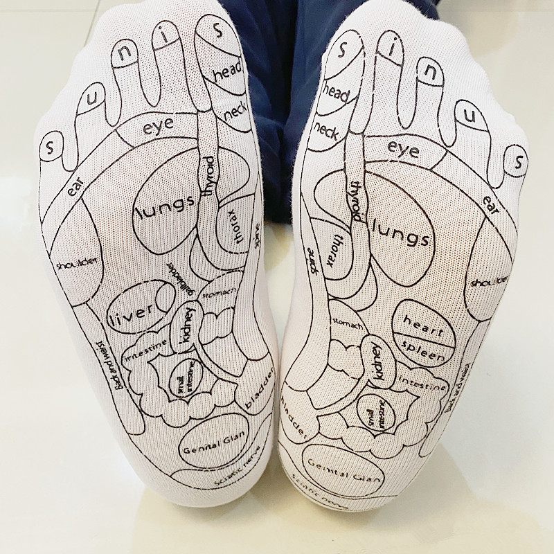 Pamut ötujjas zokni | Uniszex, 90–95% pamut, izzadság elnyelés, lábápolás, egyszálas kötés