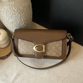 Underarm crossbody táska, PU bőr, vízszintes négyszögletes forma, mágneszár, ősz 2025