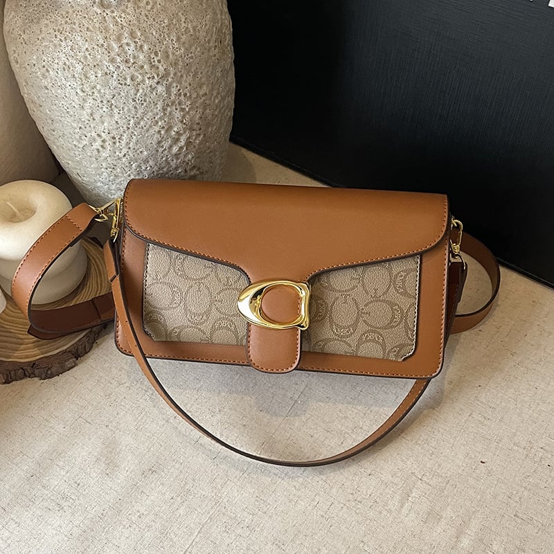 Underarm crossbody táska, PU bőr, vízszintes négyszögletes forma, mágneszár, ősz 2025